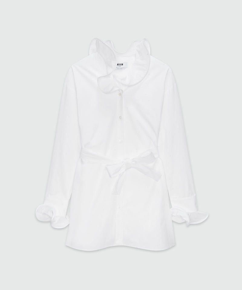 White cotton dress WHITE Women 