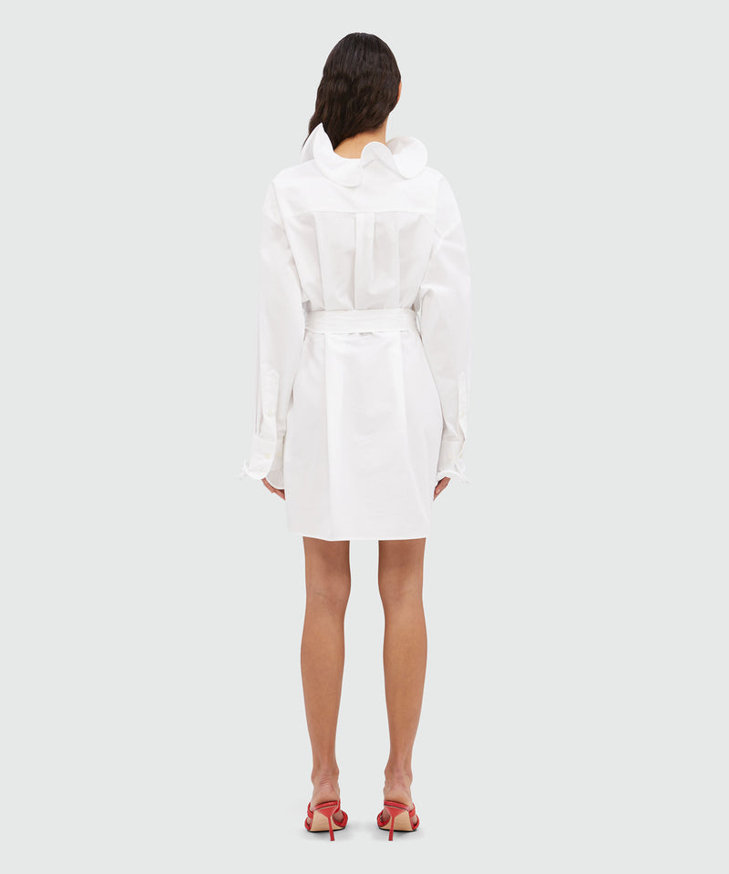 White cotton dress WHITE Women 