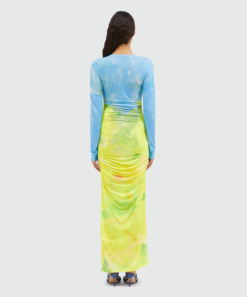 Midi dress YELLOW Women 
