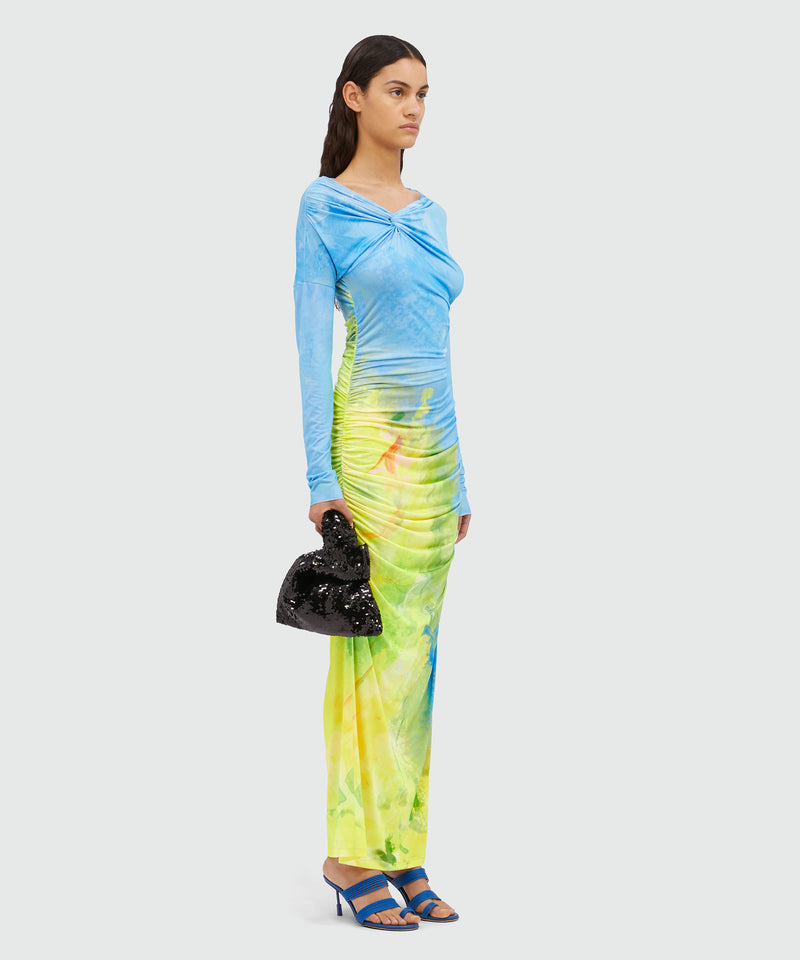 Midi dress YELLOW Women 