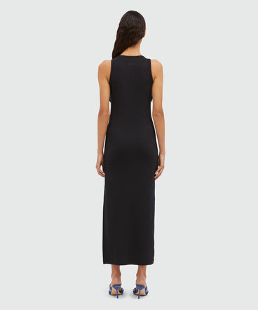 Cotton black dress