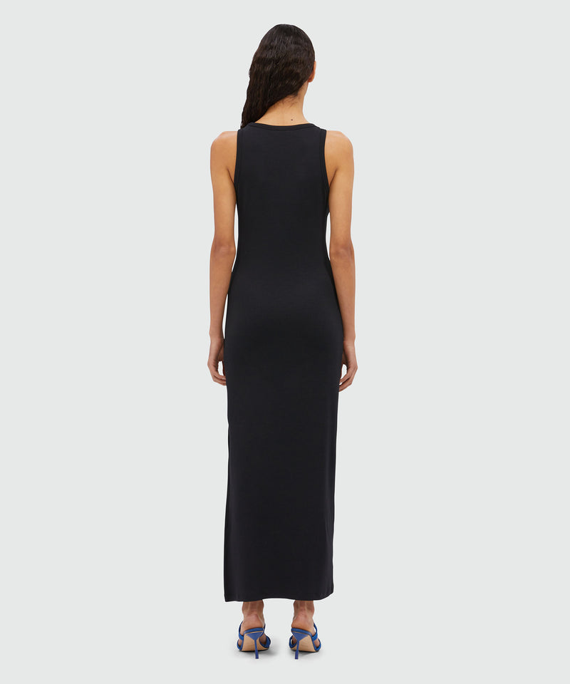 Jersey dress "Take me where summer never ends" MSGM quote Black Women 