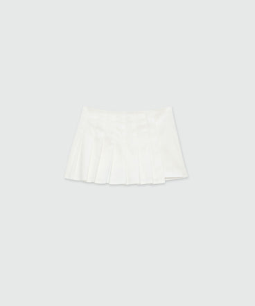 Cotton white shorts