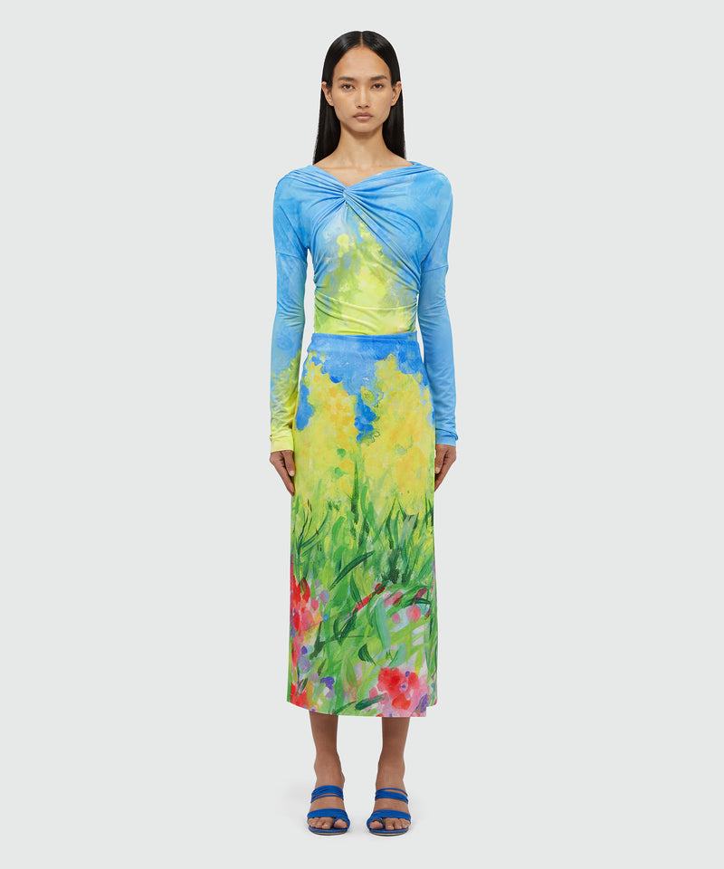 Skirt YELLOW Women 