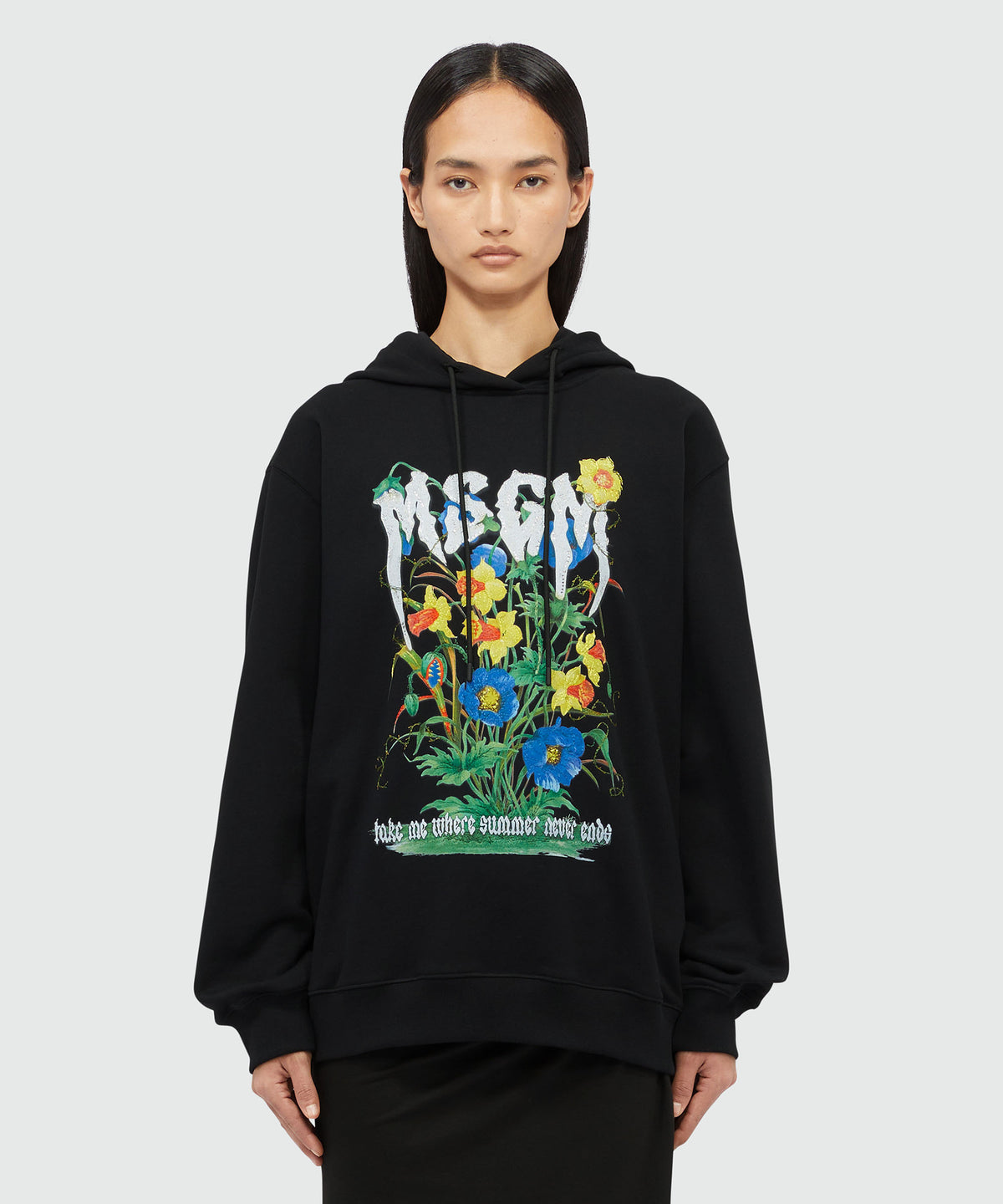MSGM｜SWEATSHIRTS (3640MM102 247001 02) Hoodies and sweatshirts for women in cotton - MSGM Official