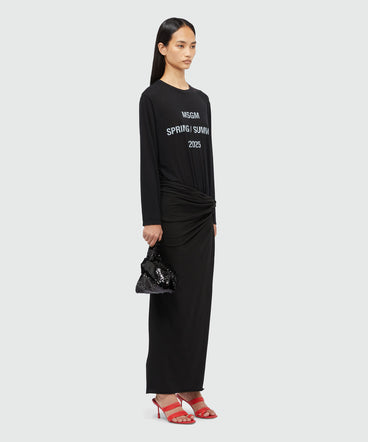 T-shirt "MSGM Spring Summer 2025" quote