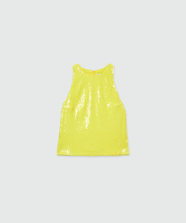 Sequin tank top
