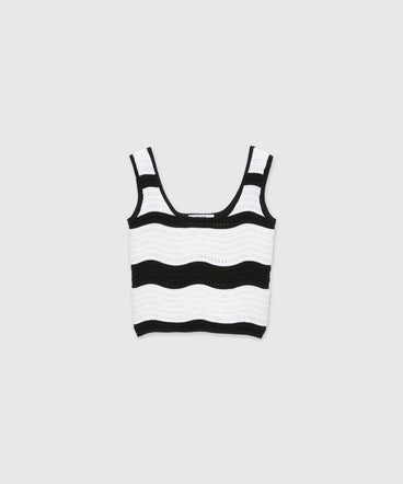 MSGM Waves Top