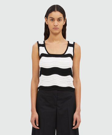 MSGM Waves Top