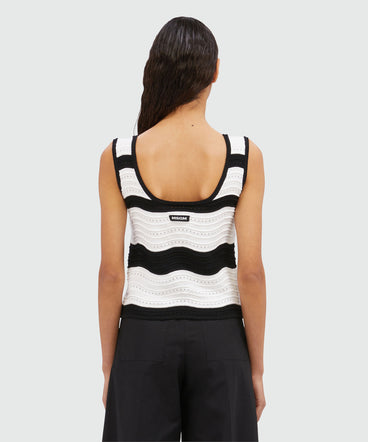 MSGM Waves Top
