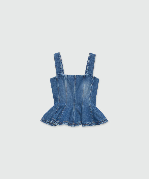 Denim top