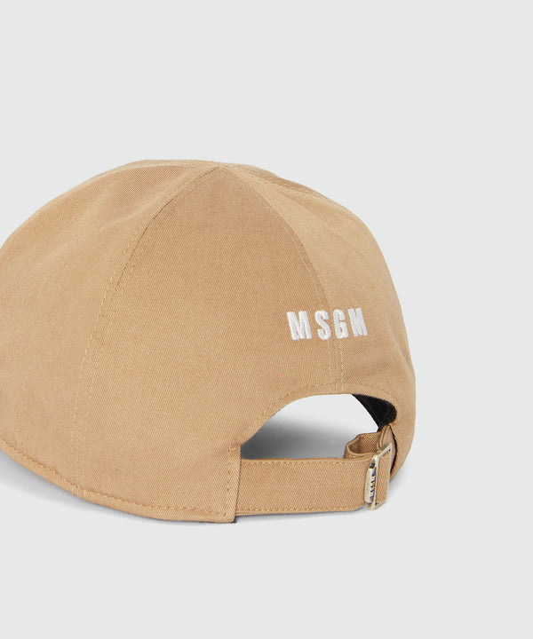 Cappello baseball beige con ricamo "TheMwave"