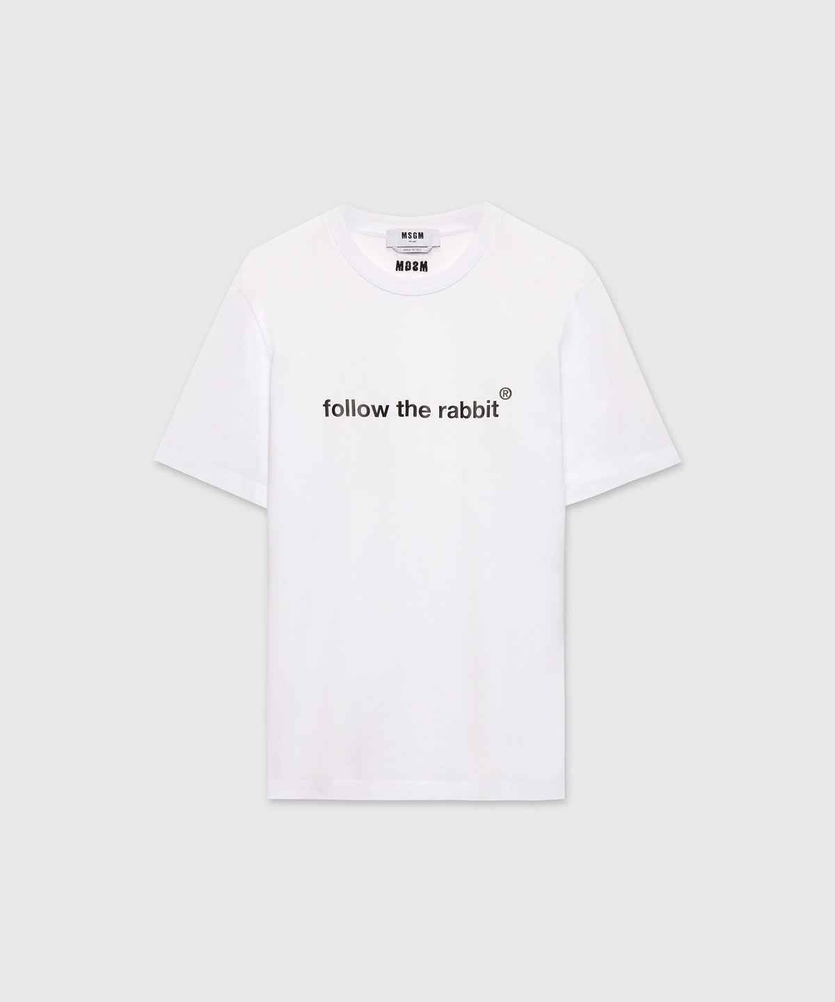 Tシャツ・カットソー MSGM Men T-shirt White 3846MM01257298 01 Tシャツ・カットソー MSGM Men T-shirt White 3846MM01257298 01