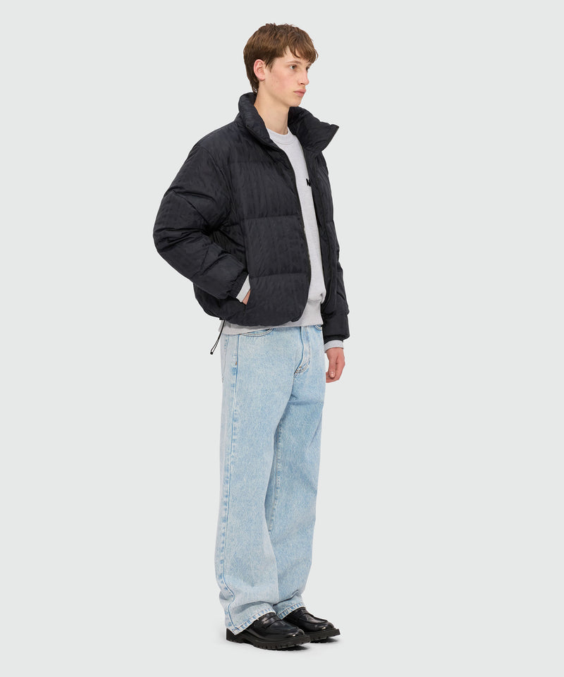 Grey melange jersey sweatshirt with "TheMwave" embroidery 95 Men 