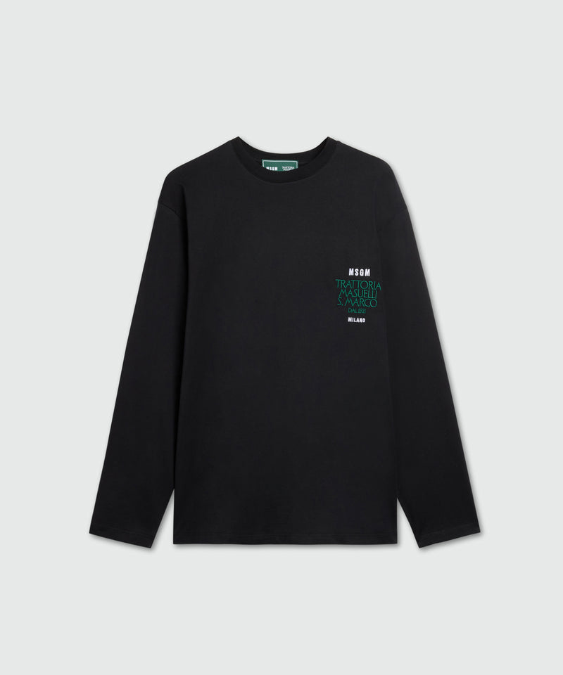 MSGM x TRATTORIA MASUELLI - Long-sleeve T-shirt 99 Men 
