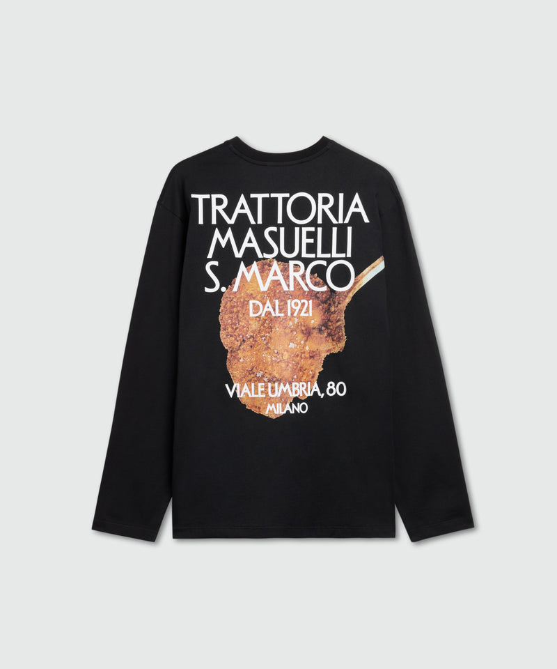 MSGM x TRATTORIA MASUELLI - Long-sleeve T-shirt 99 Men 
