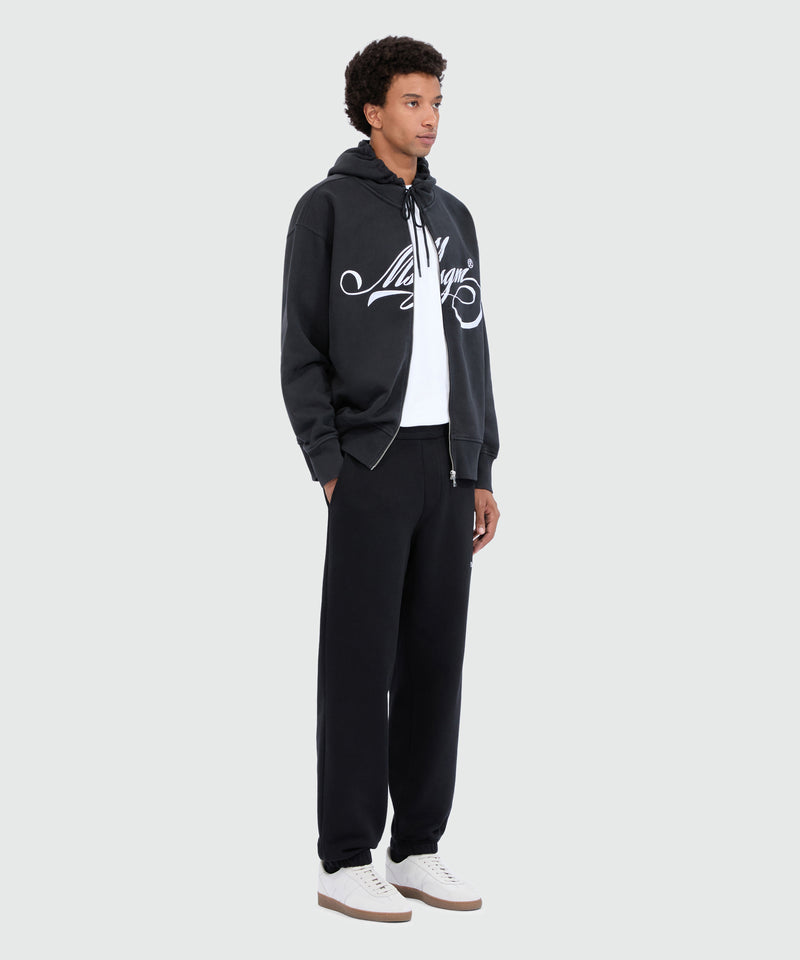 White cotton T-shirt with MSGM Softcore print 1 Men 