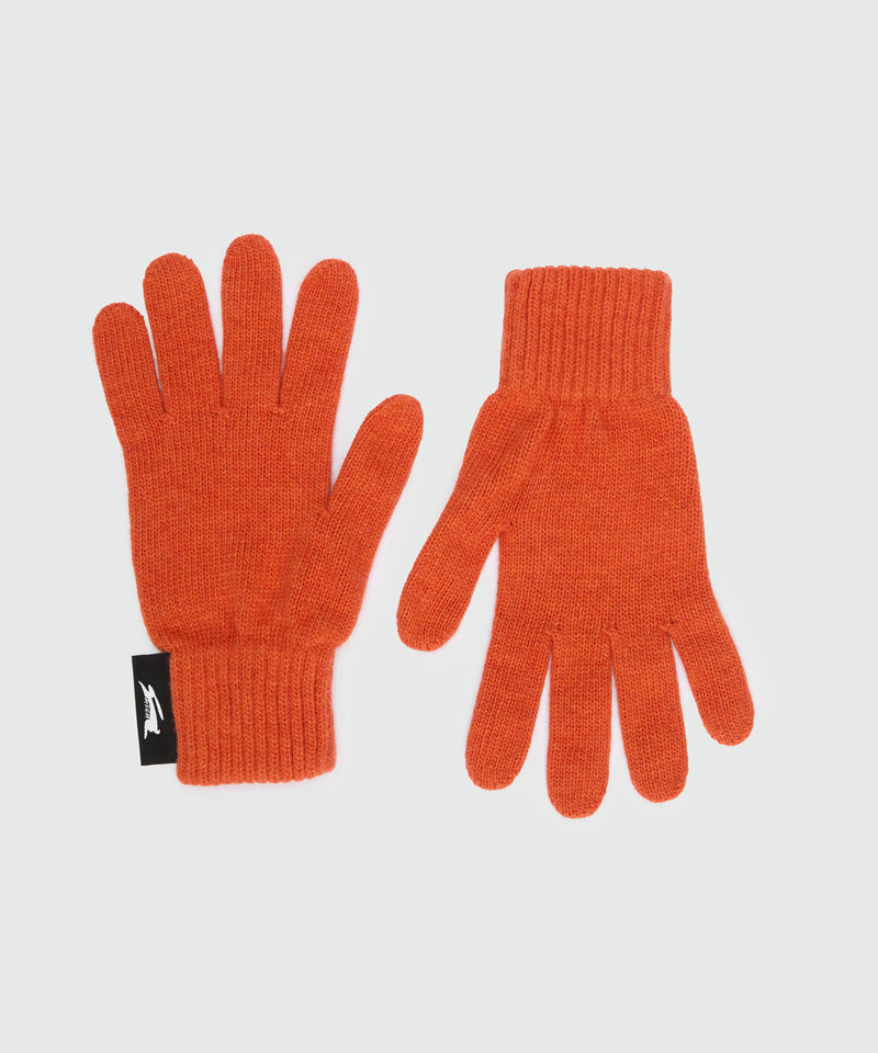 Orange gloves with MSGM label 10 Men 