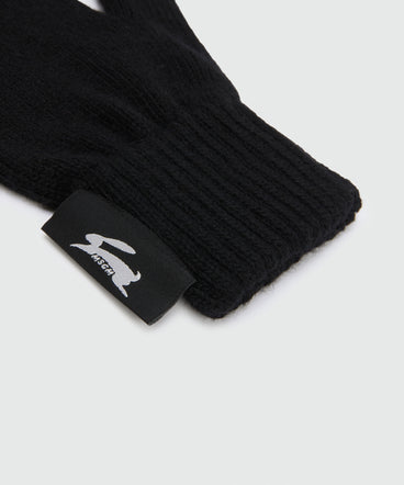 Black gloves with MSGM label