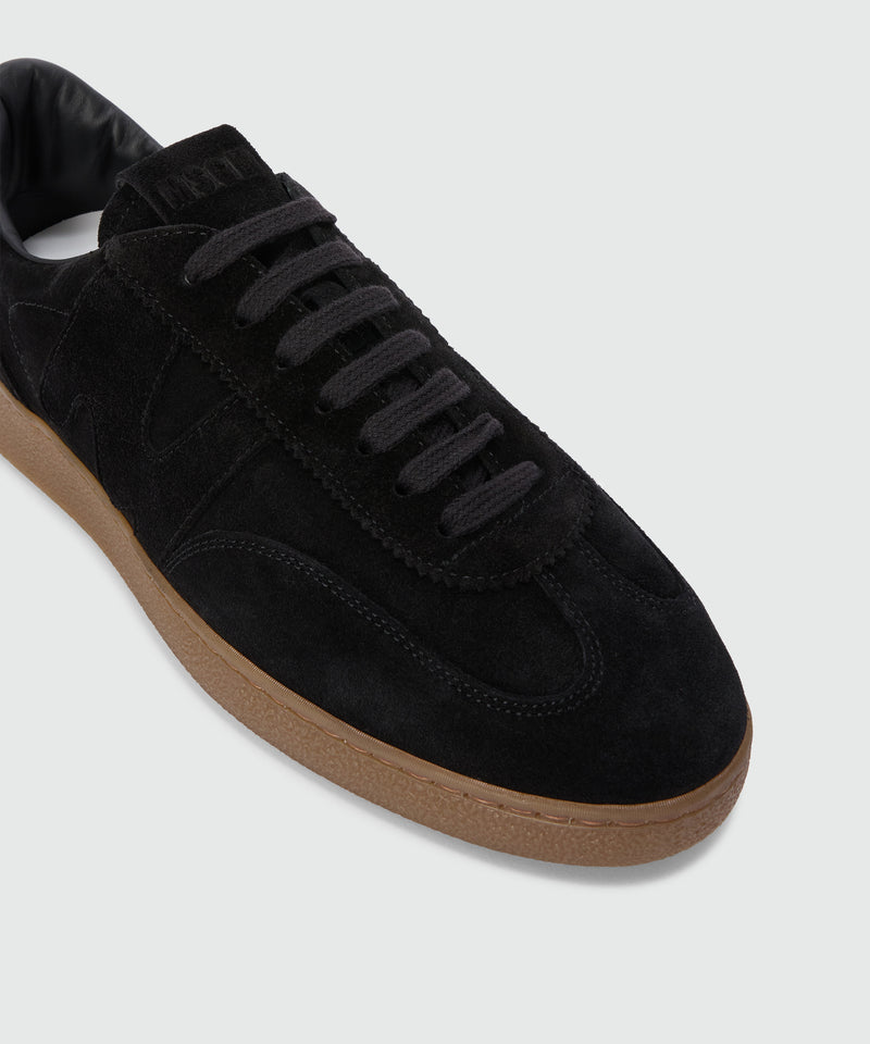 Black Retro Trainer sneakers in suede 99 Men 