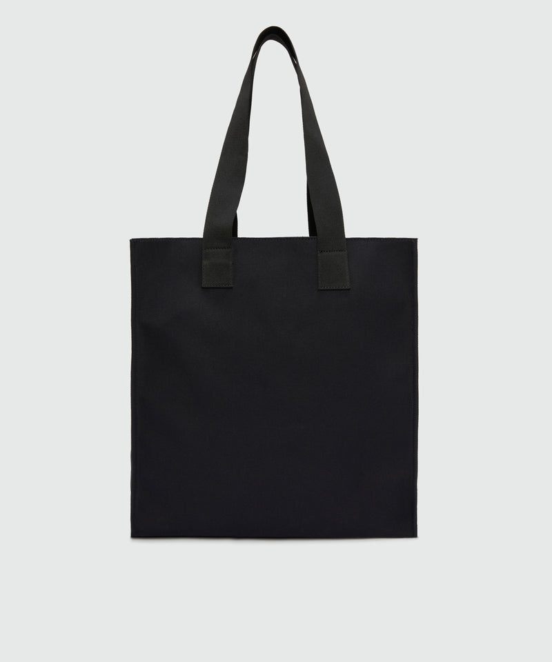 Black canvas tote with "Family Business" print 99 Men 