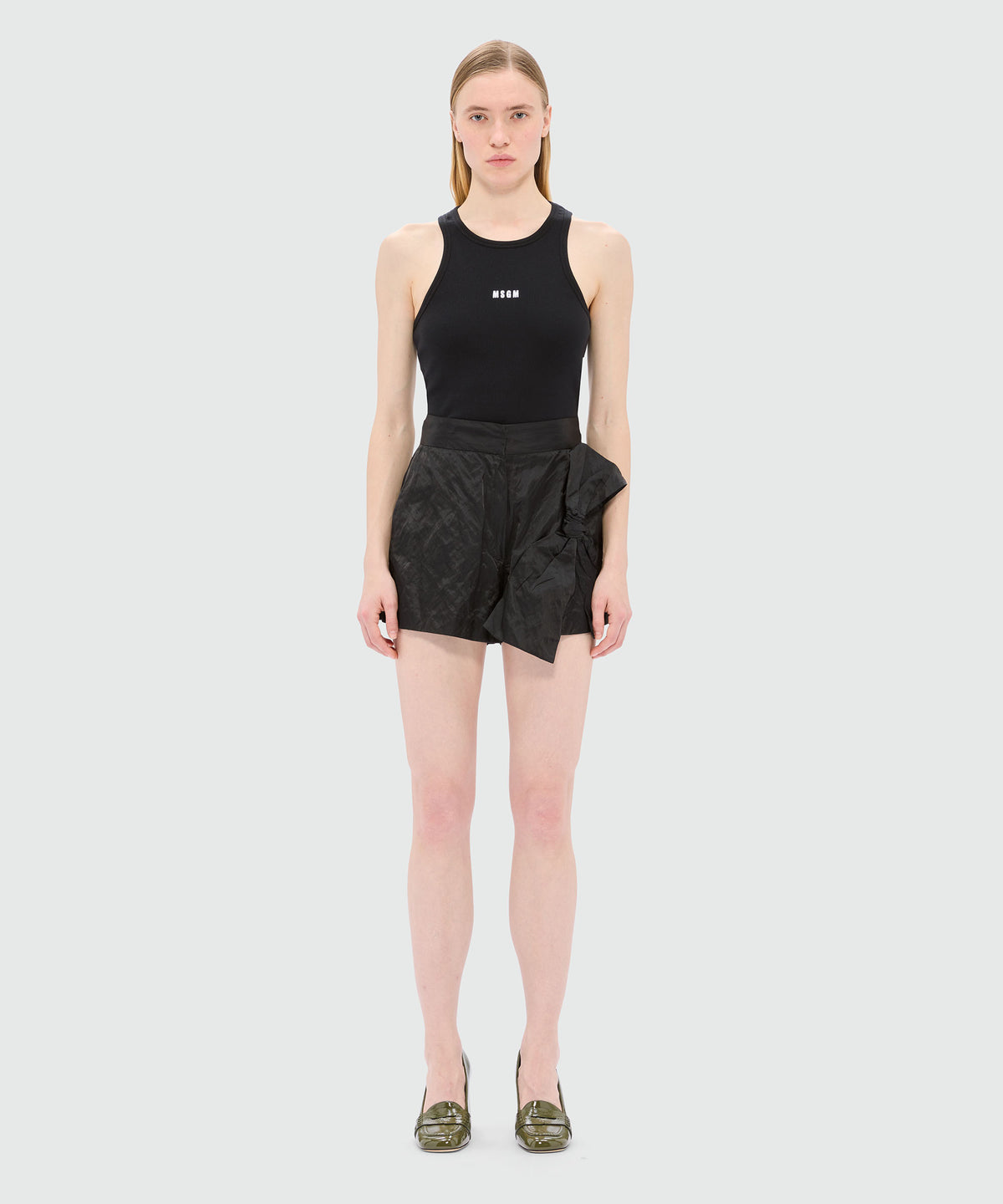 ショートパンツ MSGM Woman Short Black 3842MDB02X257126 99 Women > Ready To Wear > Short - MSGM Official