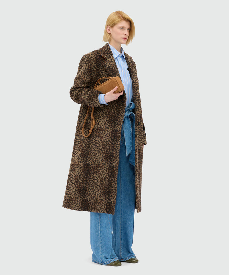 Light blue cropped poplin shirt with "Bunny" patch 82 Women 