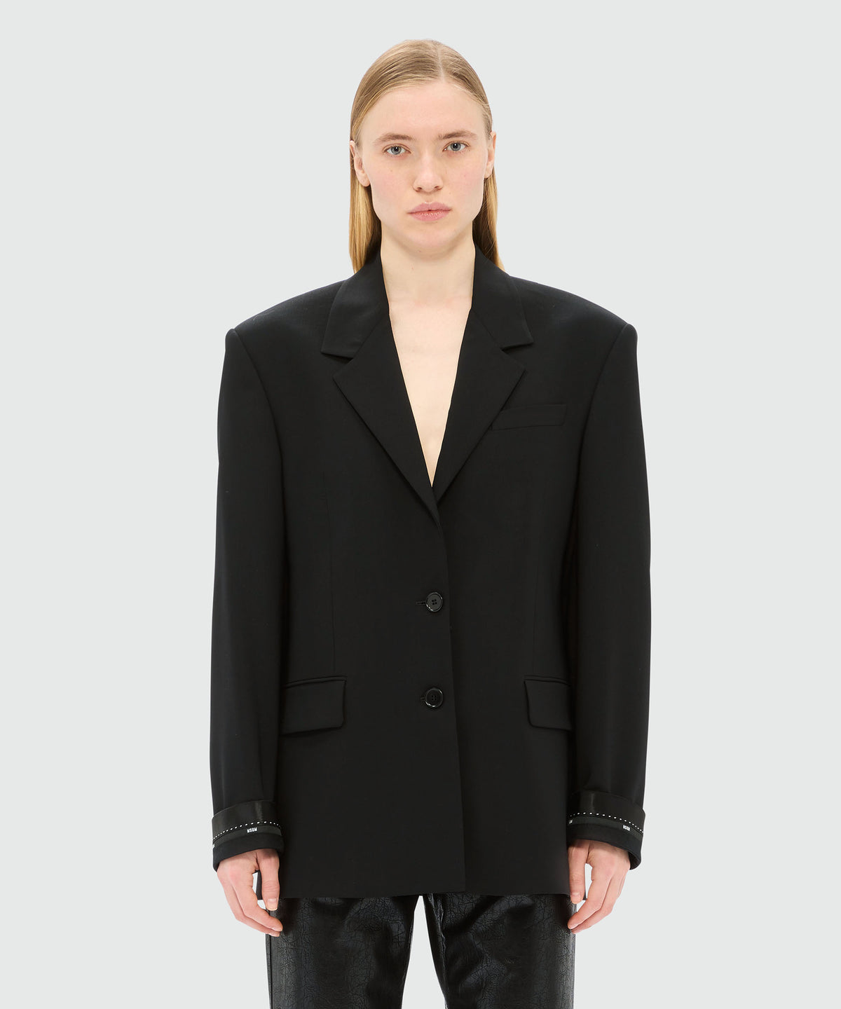 Womens blazers wool, double breasted jackets - MSGM Official