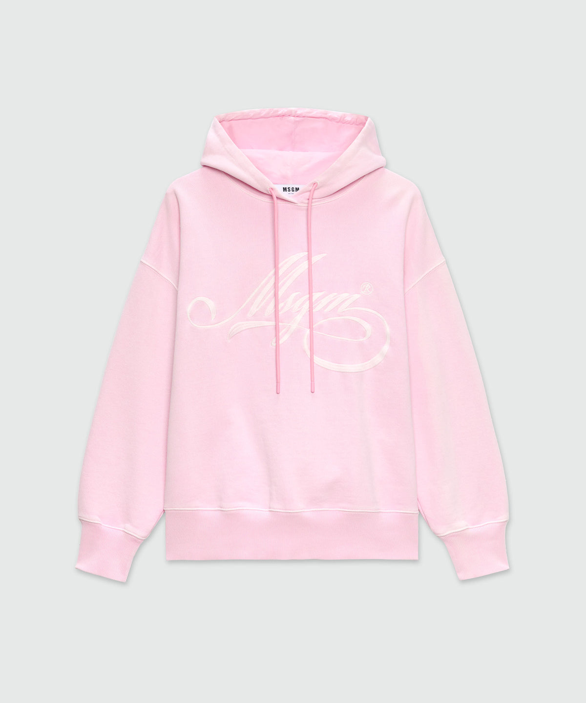 パーカー・フーディ MSGM SS24 SWEATSHIRT WITH LOGO (3640MM127_24700099) Hoodies and sweatshirts for women in cotton - MSGM Official