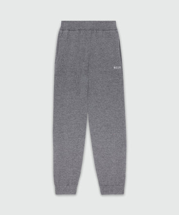 Cashmere blend joggers