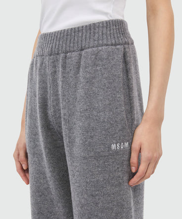 Cashmere blend joggers