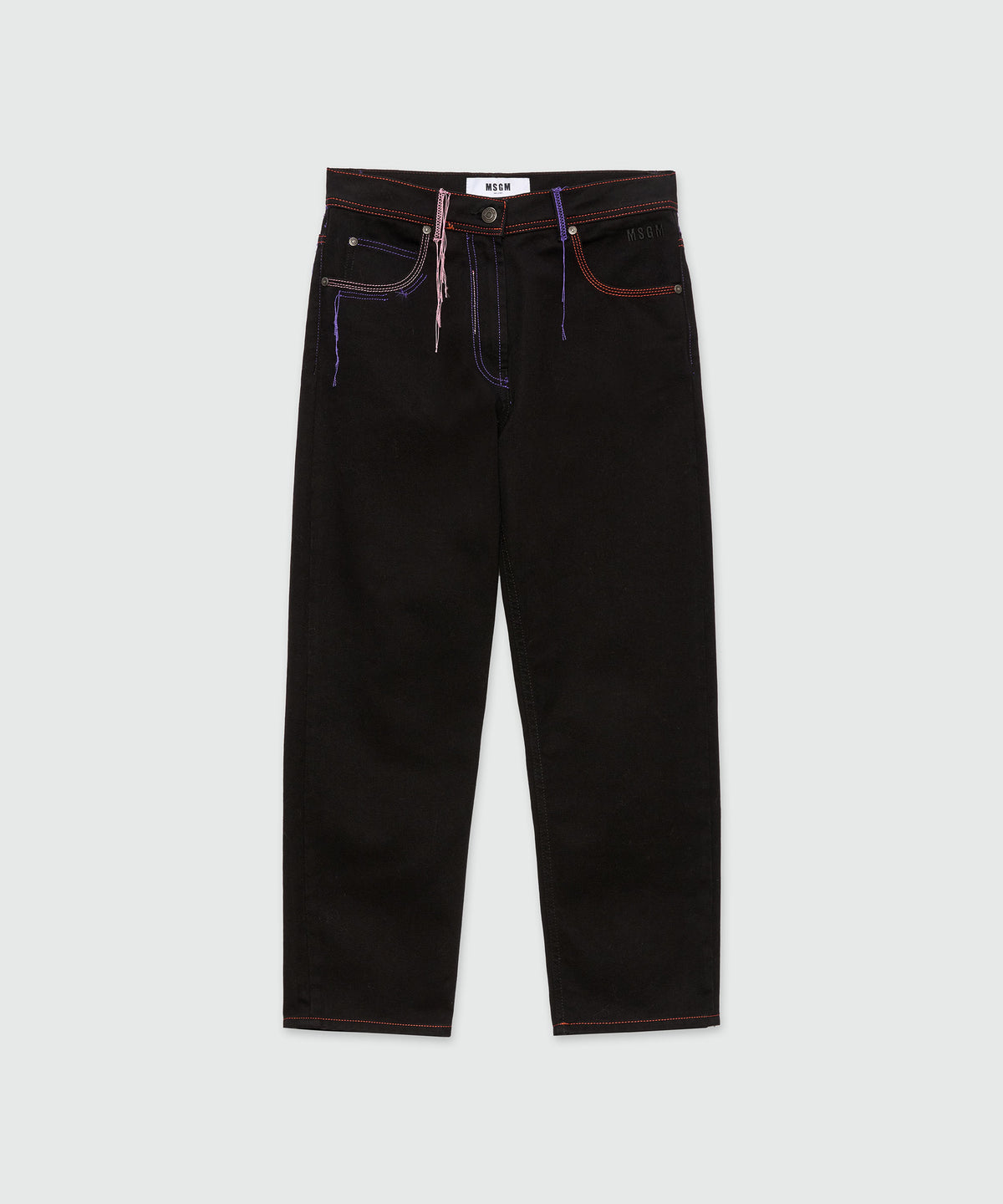 パンツ MSGM Woman Pants Black 3742MDP06247810 99 Pants and shorts for women: casual, fashion - MSGM Official