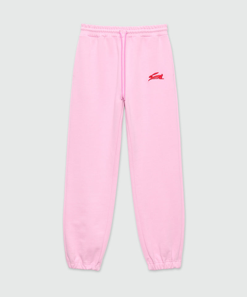 Pink joggers with "Follow the Rabbit®" embroidery 13 Women 