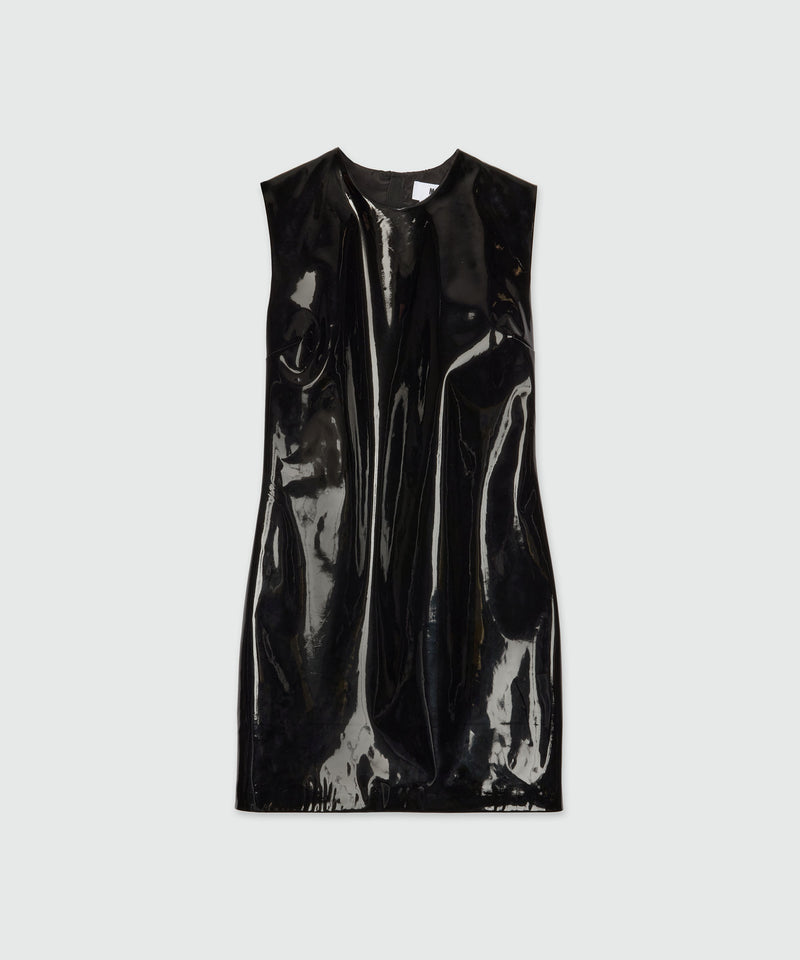 Black vinyl minidress 99 Women 