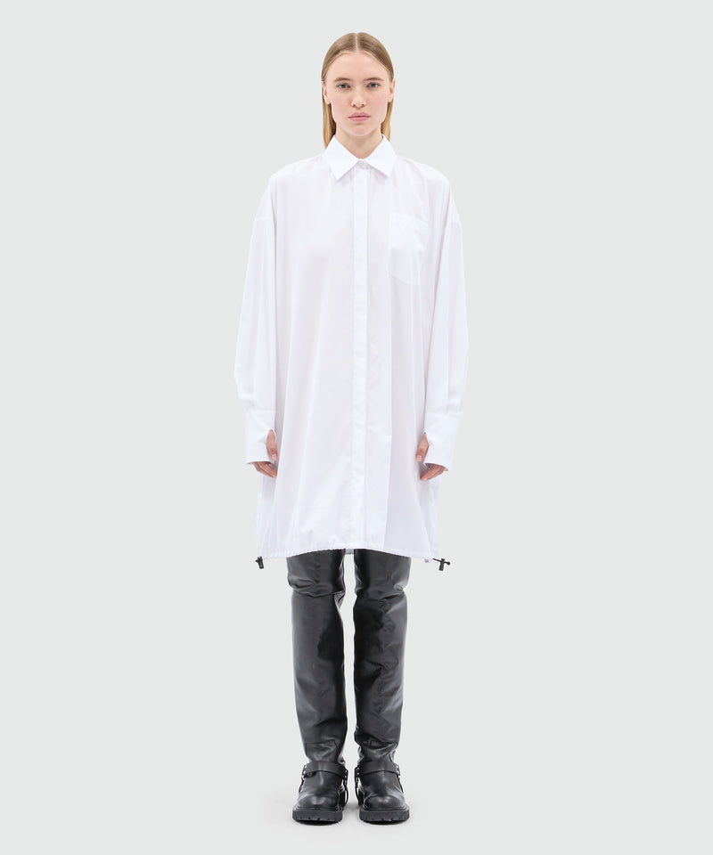 White poplin shirt dress 1 Women 