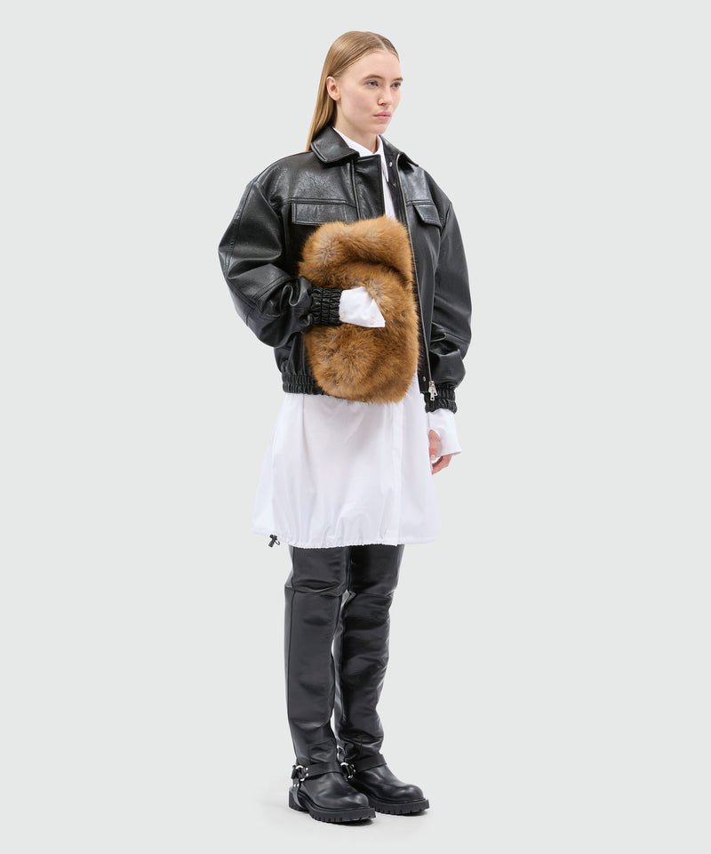 White poplin shirt dress 1 Women 