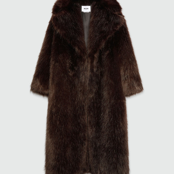 ☆ご予約品　 試着のみ 新品 ハウント FAUX FUR COAT 3942MDC02_257814_30_01_600x600