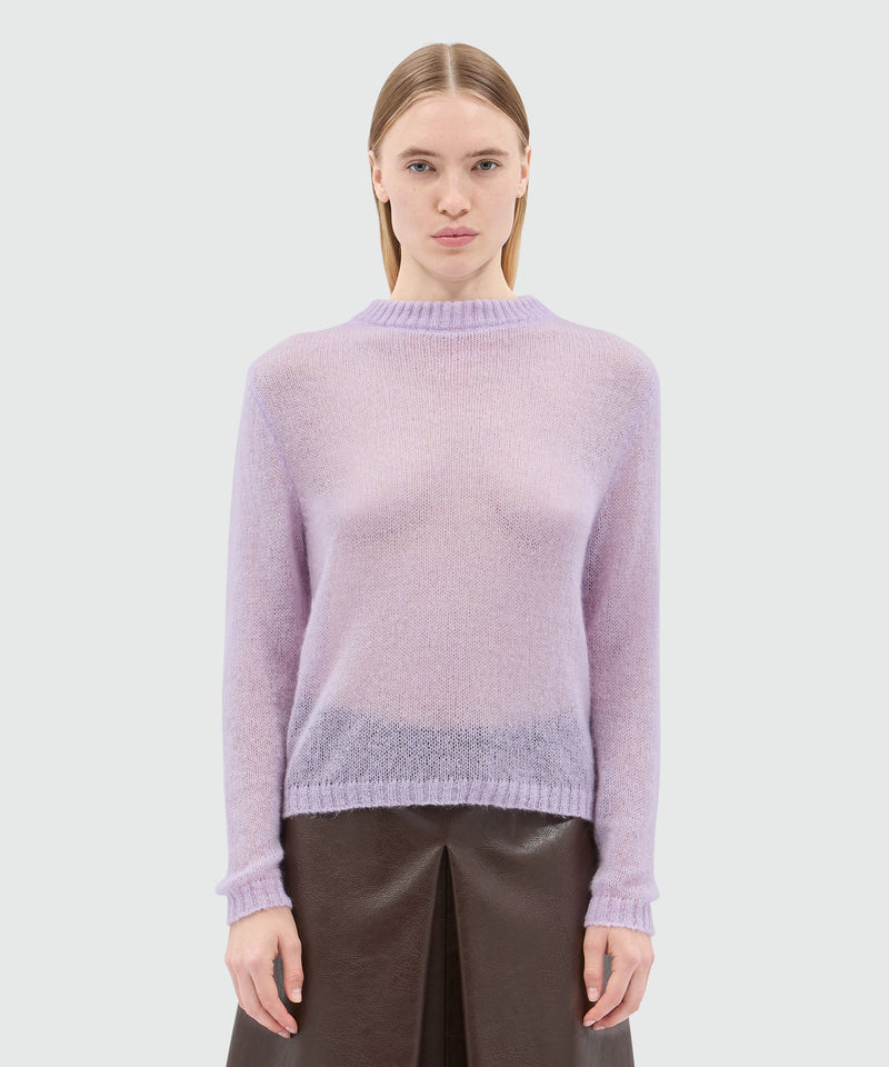 Lilac sweater in superlight mohair 70 Women 