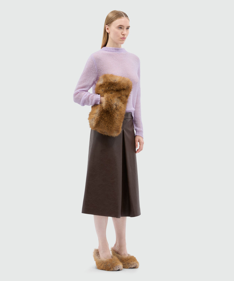 Lilac sweater in superlight mohair 70 Women 