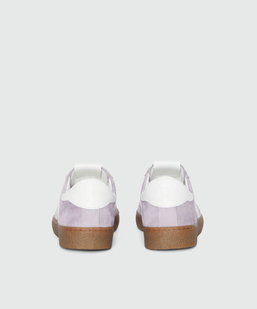Lilac Retro Trainer low sneakers in suede