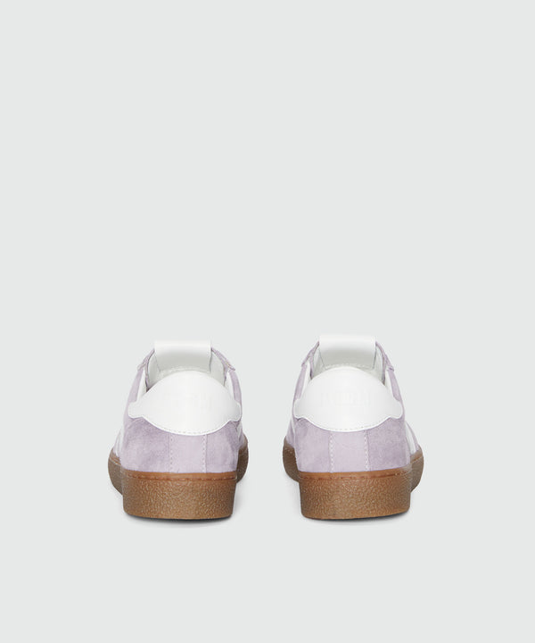 Lilac Retro Trainer low sneakers in suede