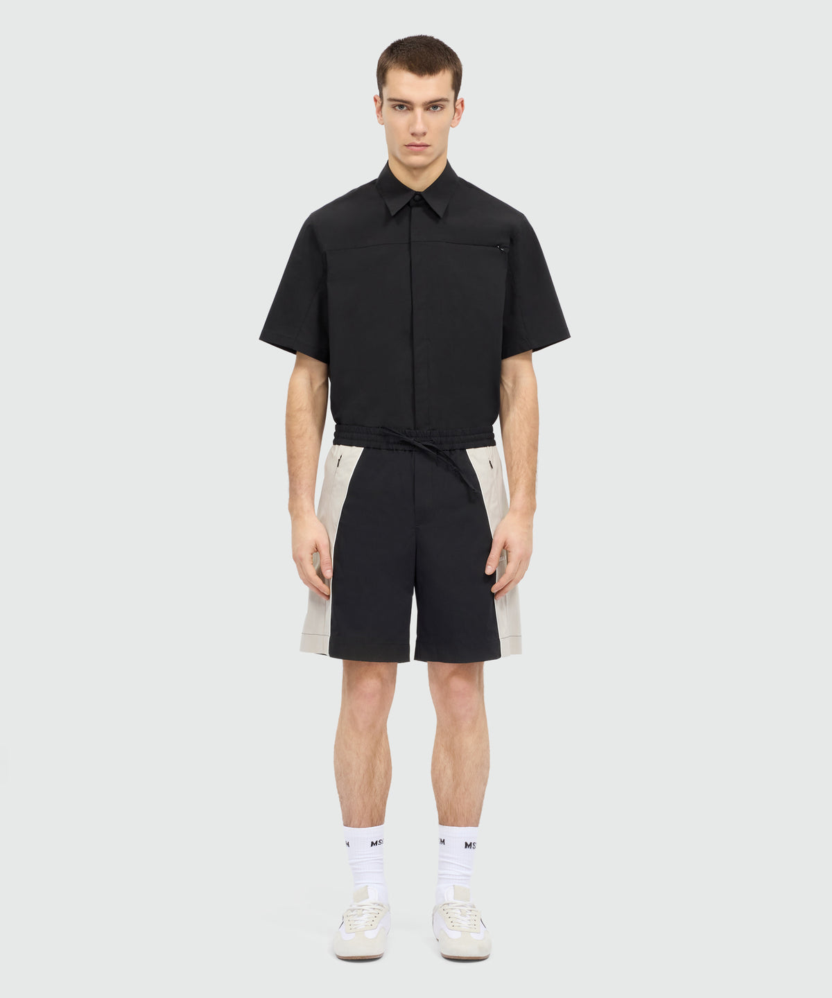 MSGM STRIPES WITH NET TOPS SHORTS 新品　セット Men > View all SS26 - MSGM Official