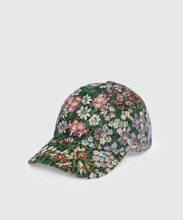 Multicolor baseball cap with MSGM embroidery