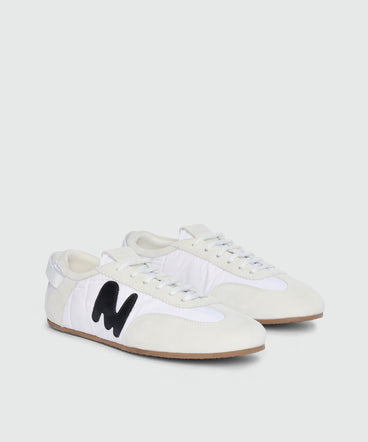 Off-white Super Flat suede sneakers