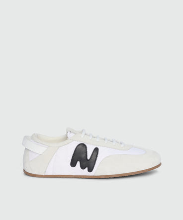 Off-white Super Flat suede sneakers