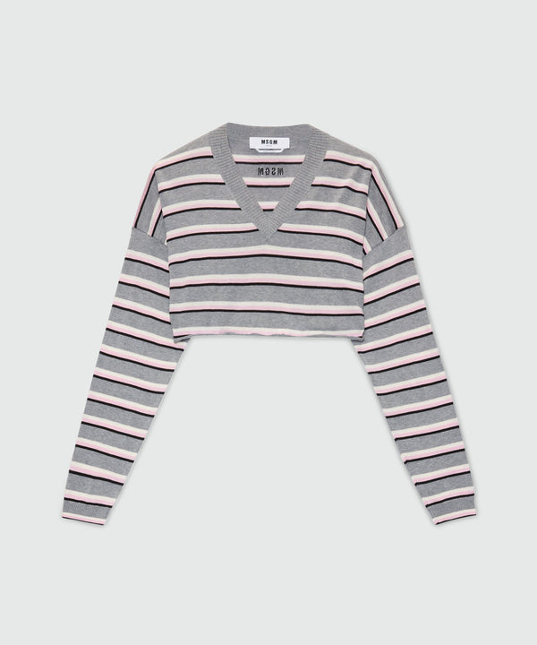 MSGM ニット MSGM（エムエスジーエム） ニット セーター クルーネック リボン