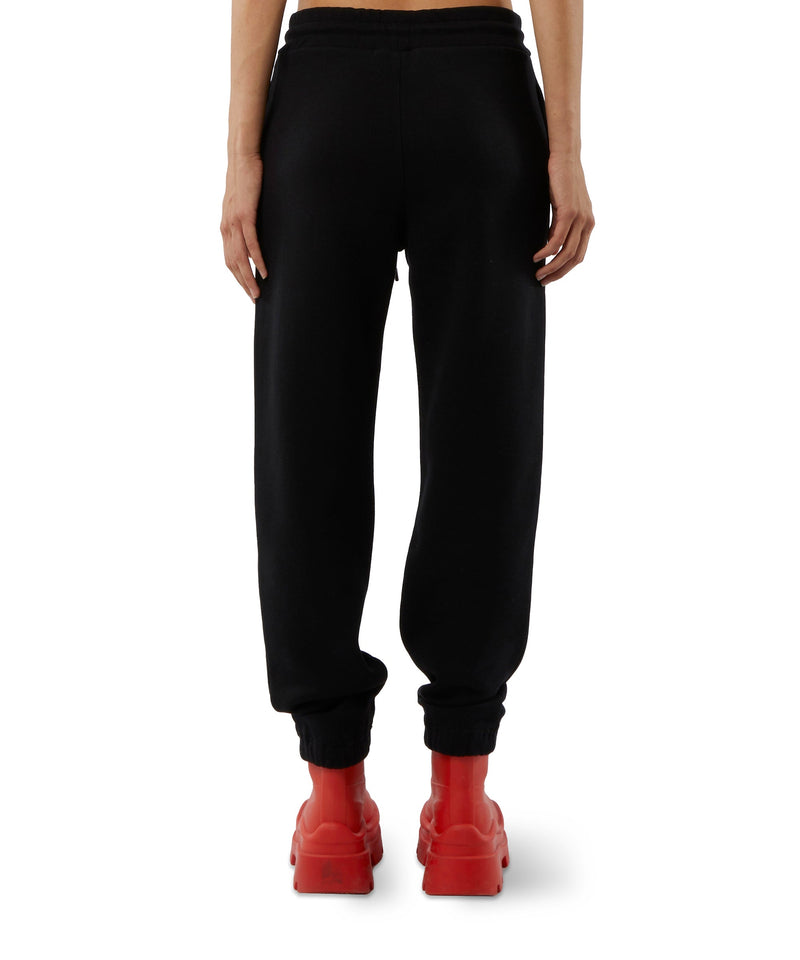 Track pants with high waist and drawstring BLACK Women 