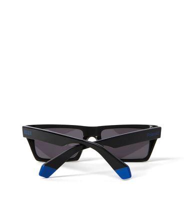 Mirrored sunglasses in Polaroid acetate for MSGM