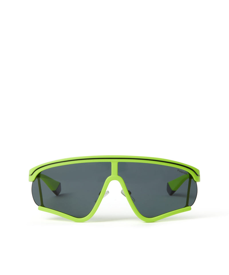 Sunglasses in Polaroid polycarbonate for MSGM LEMON YELLOW Unisex 