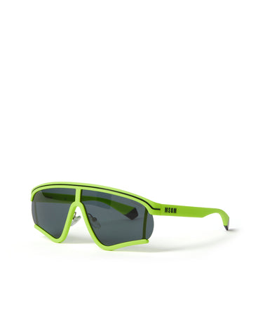 Sunglasses in Polaroid polycarbonate for MSGM